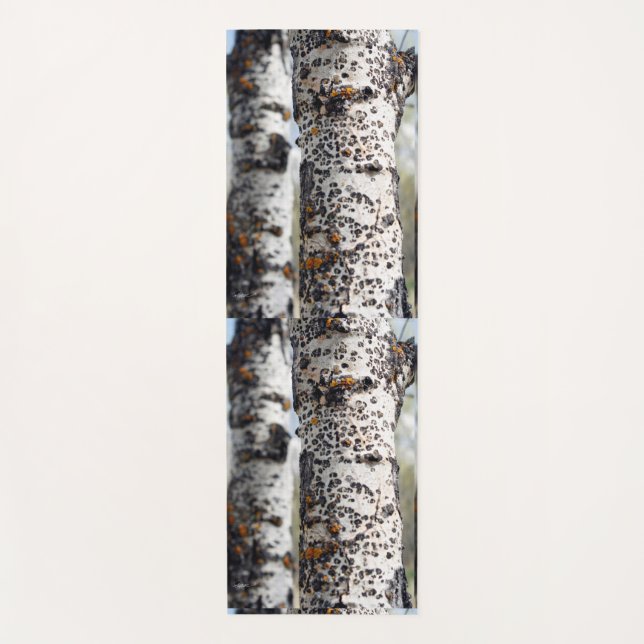Birch Tree Yoga Mat (Front)