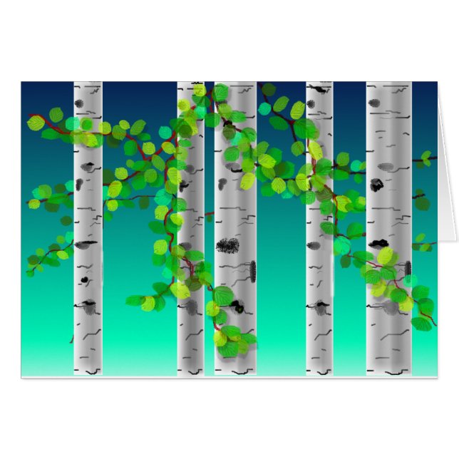 Birch Trees (Front Horizontal)
