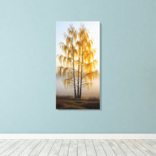 Birch Trees Canvas Print