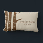 Birch Trees Custom Throw Pillow<br><div class="desc">Available in a variety of colours! Custom colour available upon request. Designed by Berry Berry Sweet {www.berryberrysweet.com}</div>