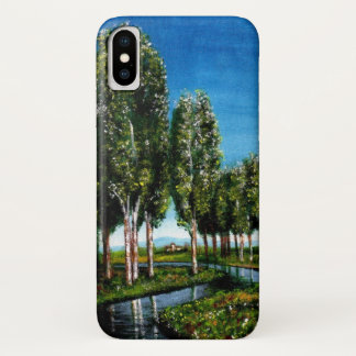 BIRCH TREES IN TUSCANY LANDSCAPE Case-Mate iPhone CASE