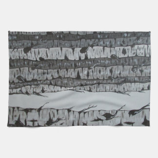 Birch Trees Tea Towel