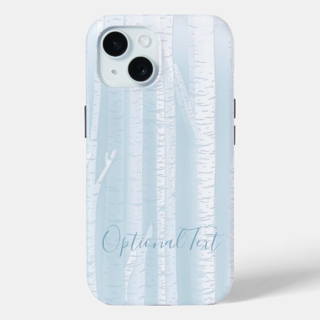 Birch Trees Trunks  Case-Mate iPhone Case (Back)