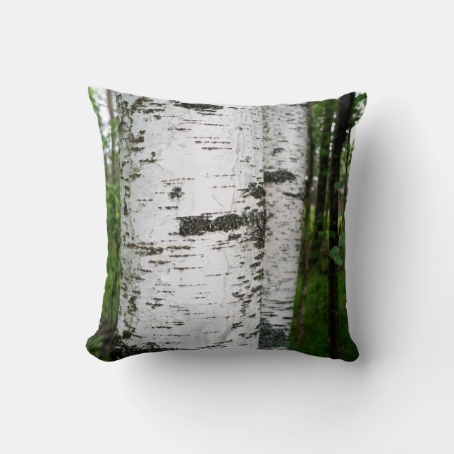 Birch trunk cushion (Front)