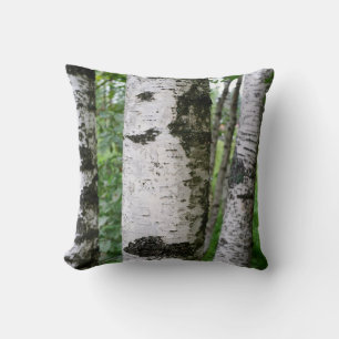 Birch trunk cushion