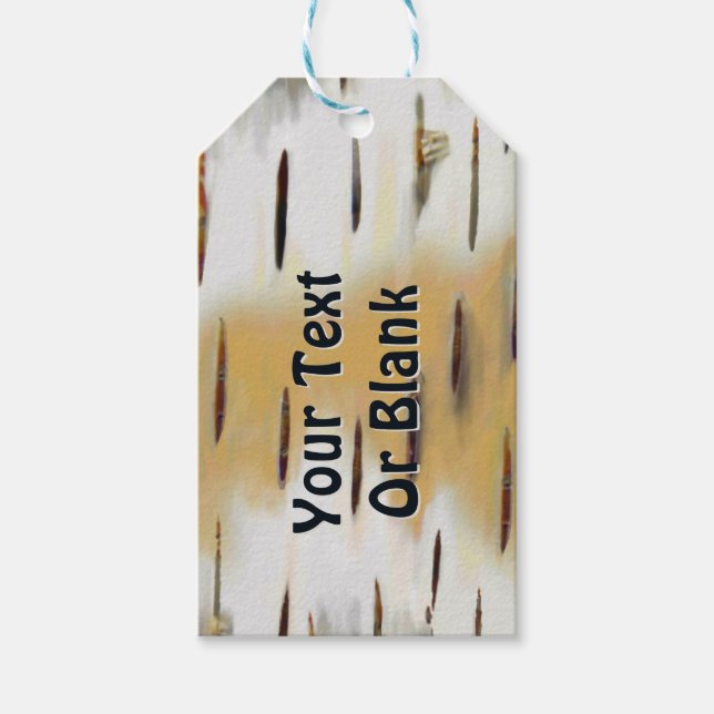 Birchbark Gift Tags (Front)