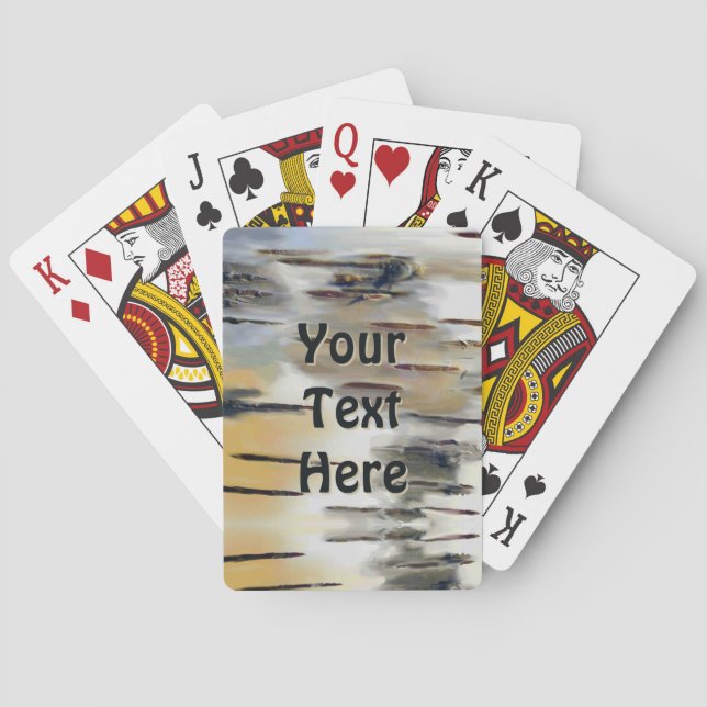 Birchbark Playing Cards (Back)