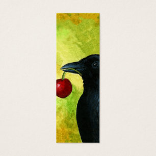 Bird 55 Crow Raven Bookmarks Tiny Cards
