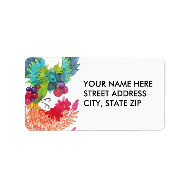 Bird Address Labels (Front)