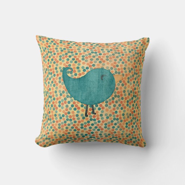 Bird American MoJo Pillow (Front)