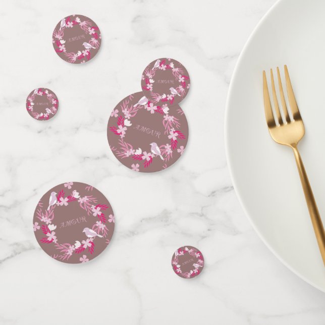 bird amour confetti (Group)