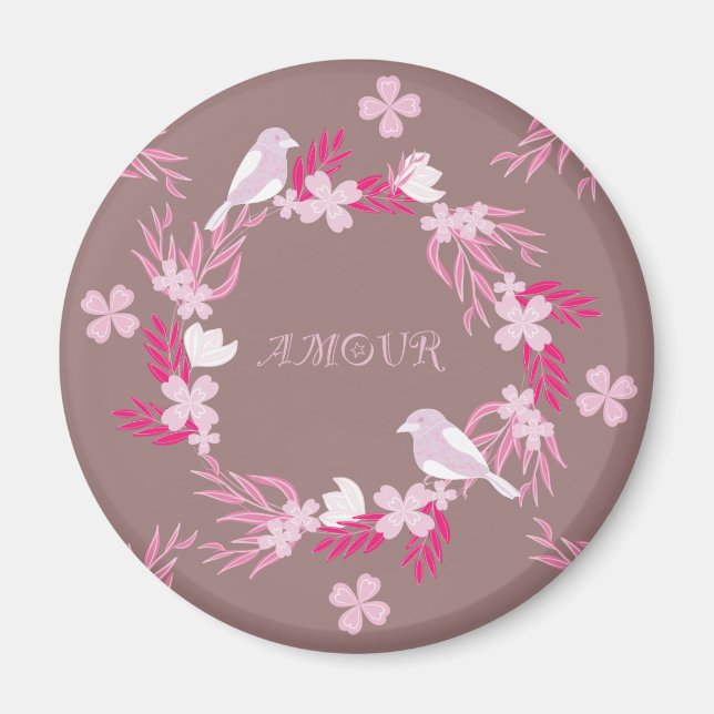 bird amour magnet (Front)