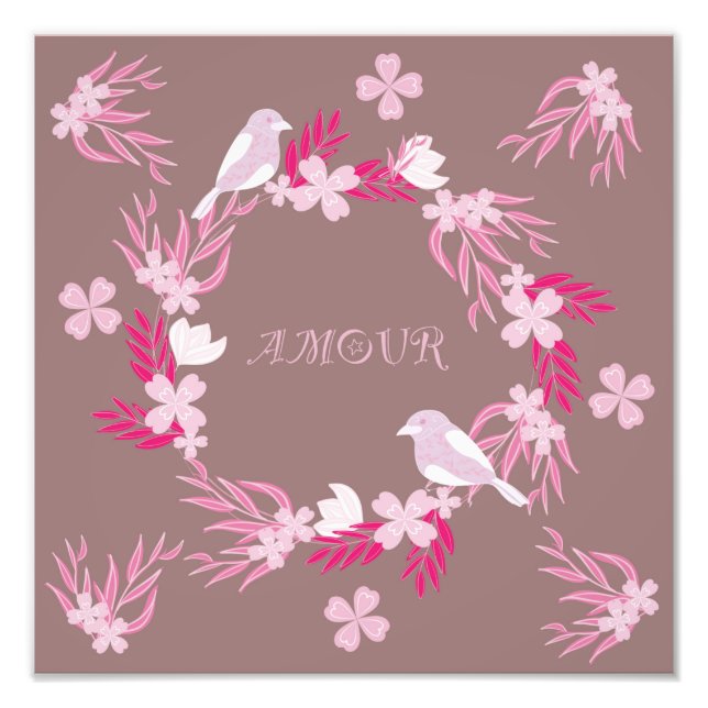 bird amour photo print (Front)