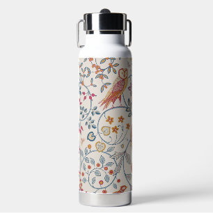 Bird and Floral Pattern, William Morris Water Bottle