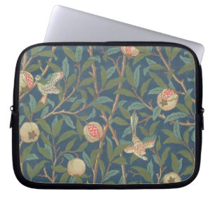 'Bird and Pomegranate' Wallpaper Design, printed b Laptop Sleeve