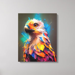Bird Animal Discovery Adventure Nature Planet Canvas Print