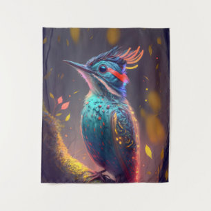 Bird Animal Portrait Painting Wildlife Outdoors Tapestry