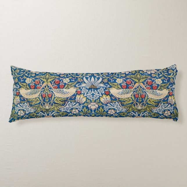 Bird Art Nouveau Design Body Cushion (Front)