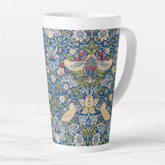 Bird Art Nouveau Design Latte Mug