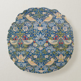 Bird Art Nouveau Design Round Cushion