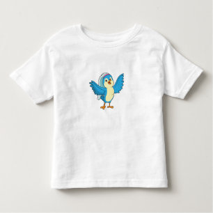 Bird as Bride with Veil Toddler T-Shirt