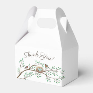 Bird Baby Shower Spring Favour Box