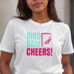 Bird Bam Cheers Mahjong Party T-Shirt