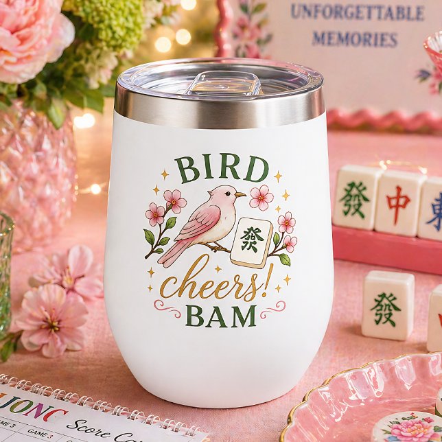 Bird Bam Mahjong Floral Elegant (Creator Uploaded)