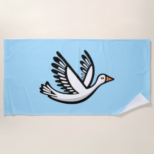 Bird Beach Towel