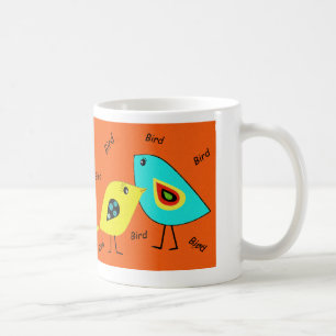 Bird Bird Orange Mug