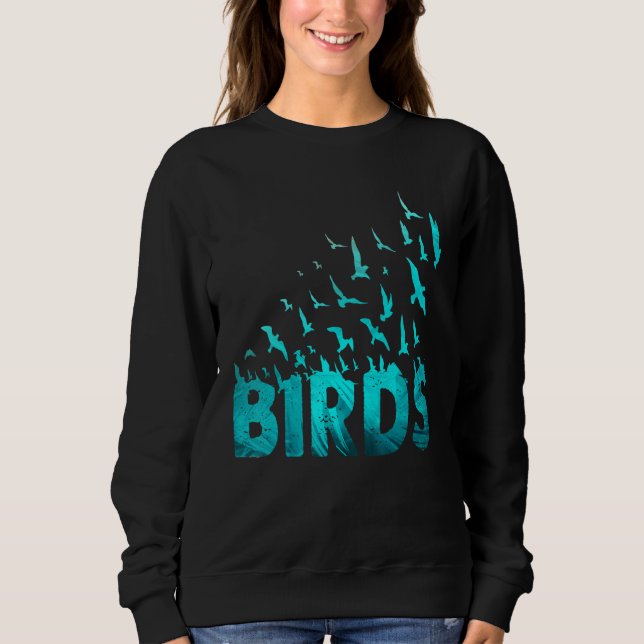 Bird  Birdwatcher Mama Bird Parrot Birds Birder Sweatshirt (Front)
