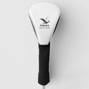 bird black luxury beauty fly wings speedy delivery golf head cover