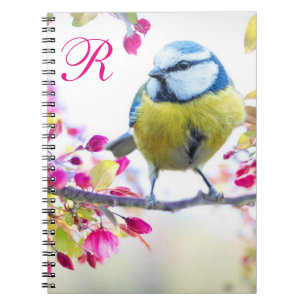 Bird & Bloom Monogram Notebook