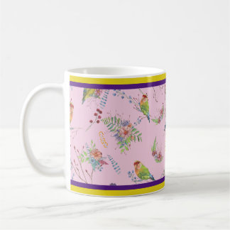 Bird Botanical Coffee Mug