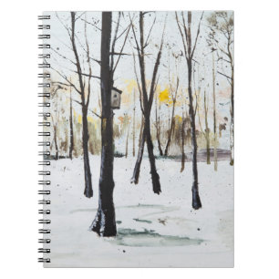 Bird Box Study Ohlsdorf 2013 Spiral Notebook