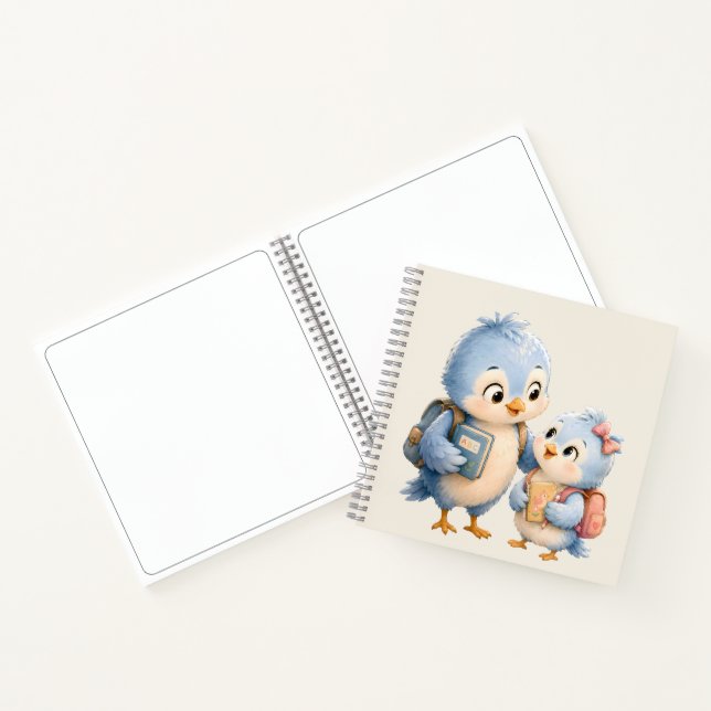 Bird Brother School Notebook (Inside)