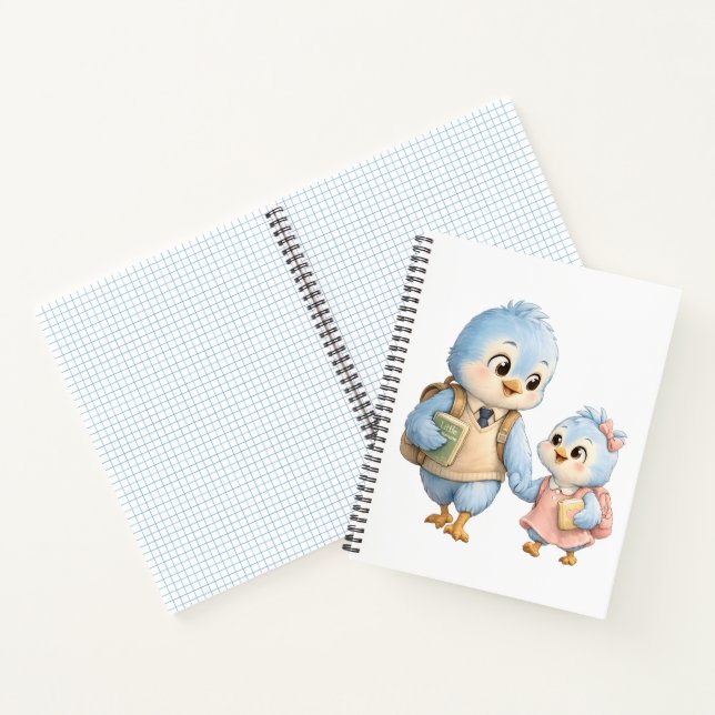 Bird Brother Sister Writing Journal (Inside)