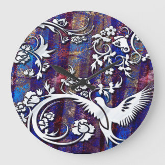 Bird & Butterfly 1 Wall Clocks - Numeral Options