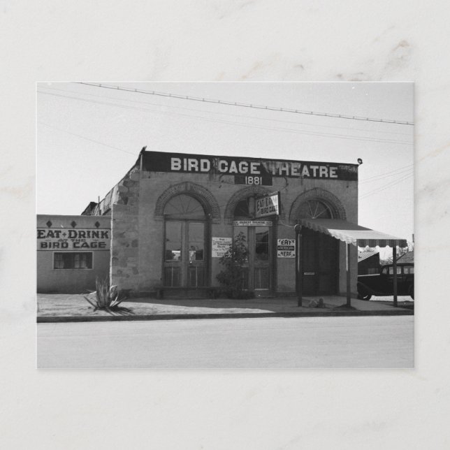 Bird Cage Theatre, Tombstone, AZ Postcard (Front)