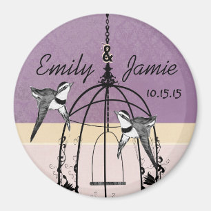 Bird Cage Wedding Magnets Customise for any Event