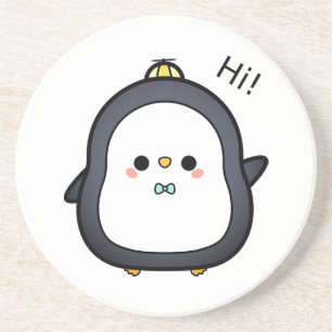 Bird, Character, Penguin Coaster