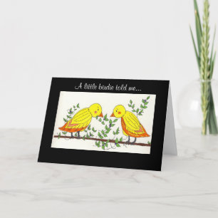 Bird Chatter Card