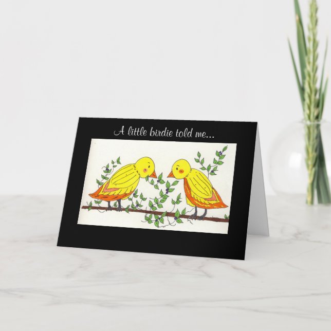 Bird Chatter Card (Front)
