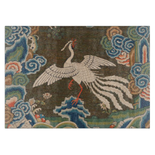 Bird Chinese Antique Decor Cutting Board