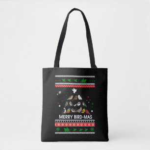 Bird Christmas Bird mas Tote Bag