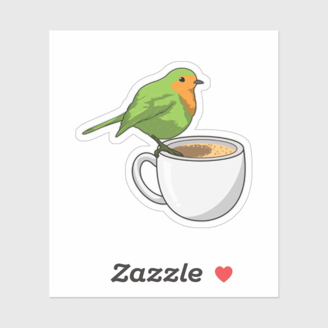Bird Coffee Cup (Sheet)