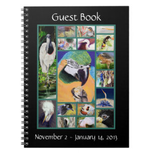 Bird Collage Guest Book