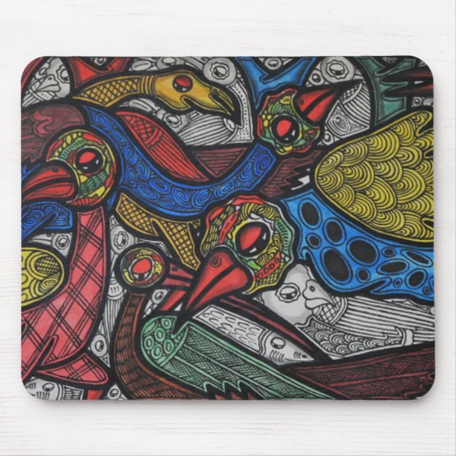 Bird conference mouse pad (Front)