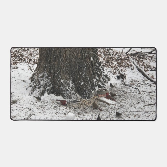 Bird Desk Mat (Front)