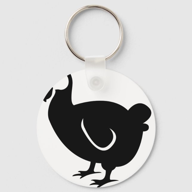 Bird Dodo Key Ring (Front)